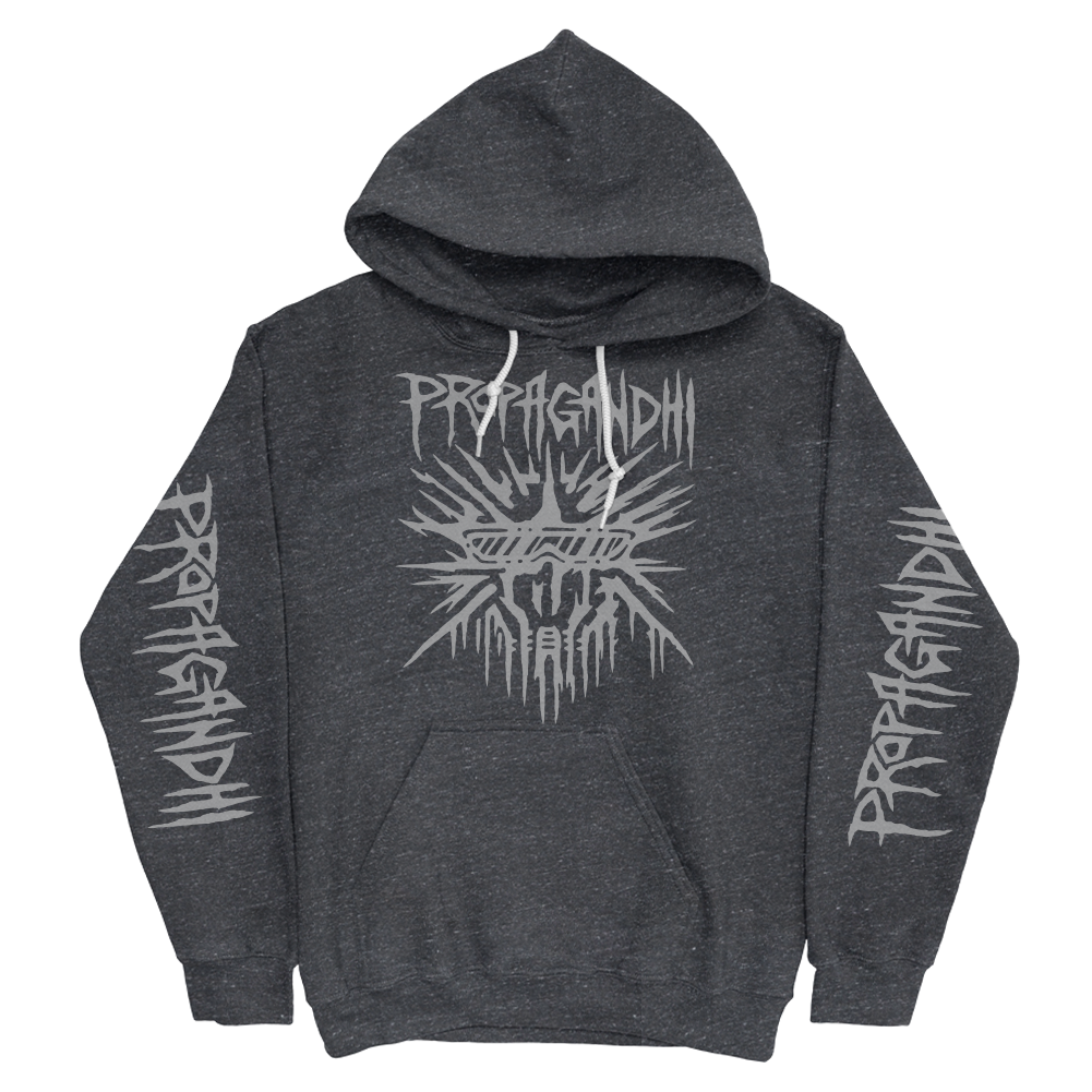 Buster Skull Pullover Hoodie (Heather Coal)