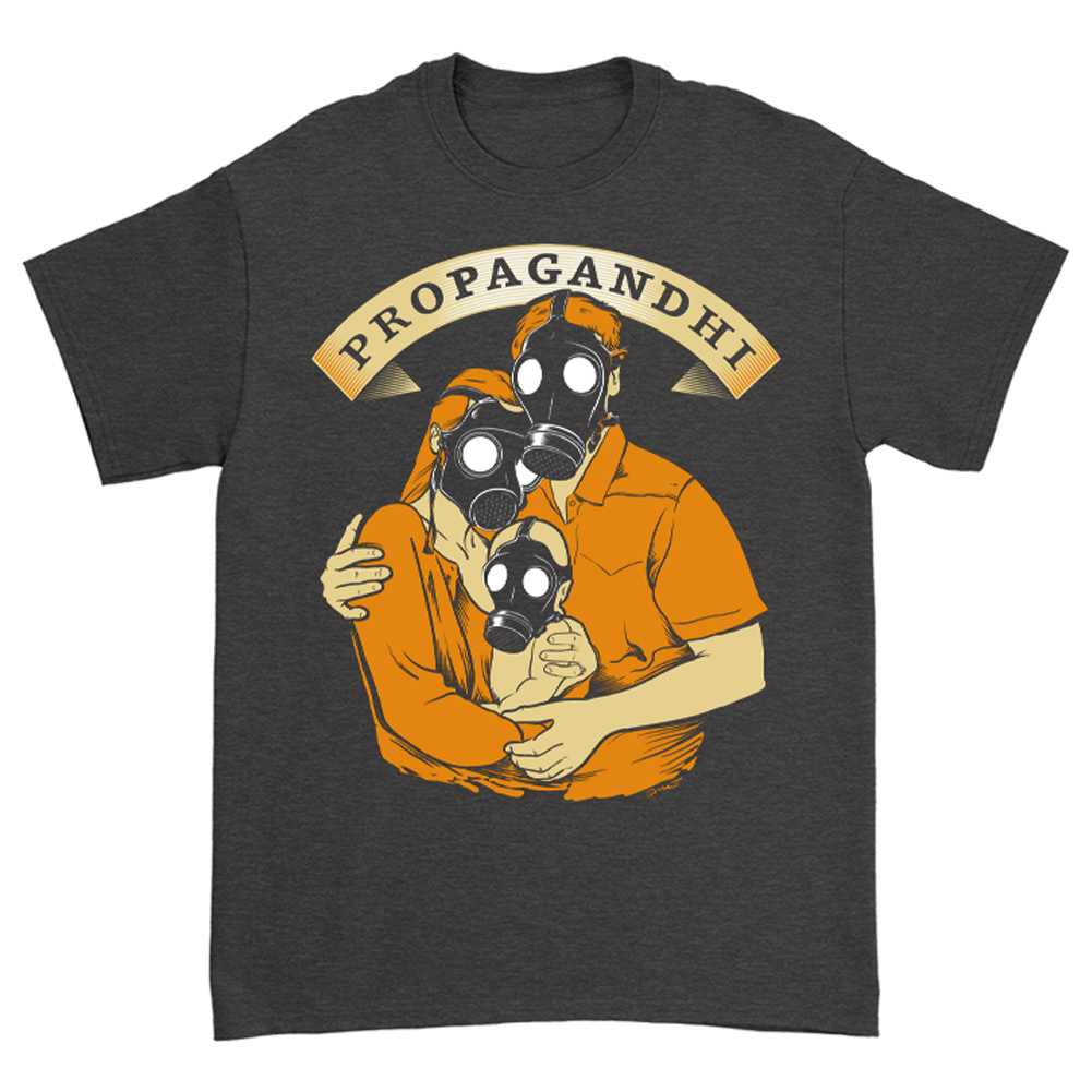 Family Gasmask T-Shirt (Shadow)